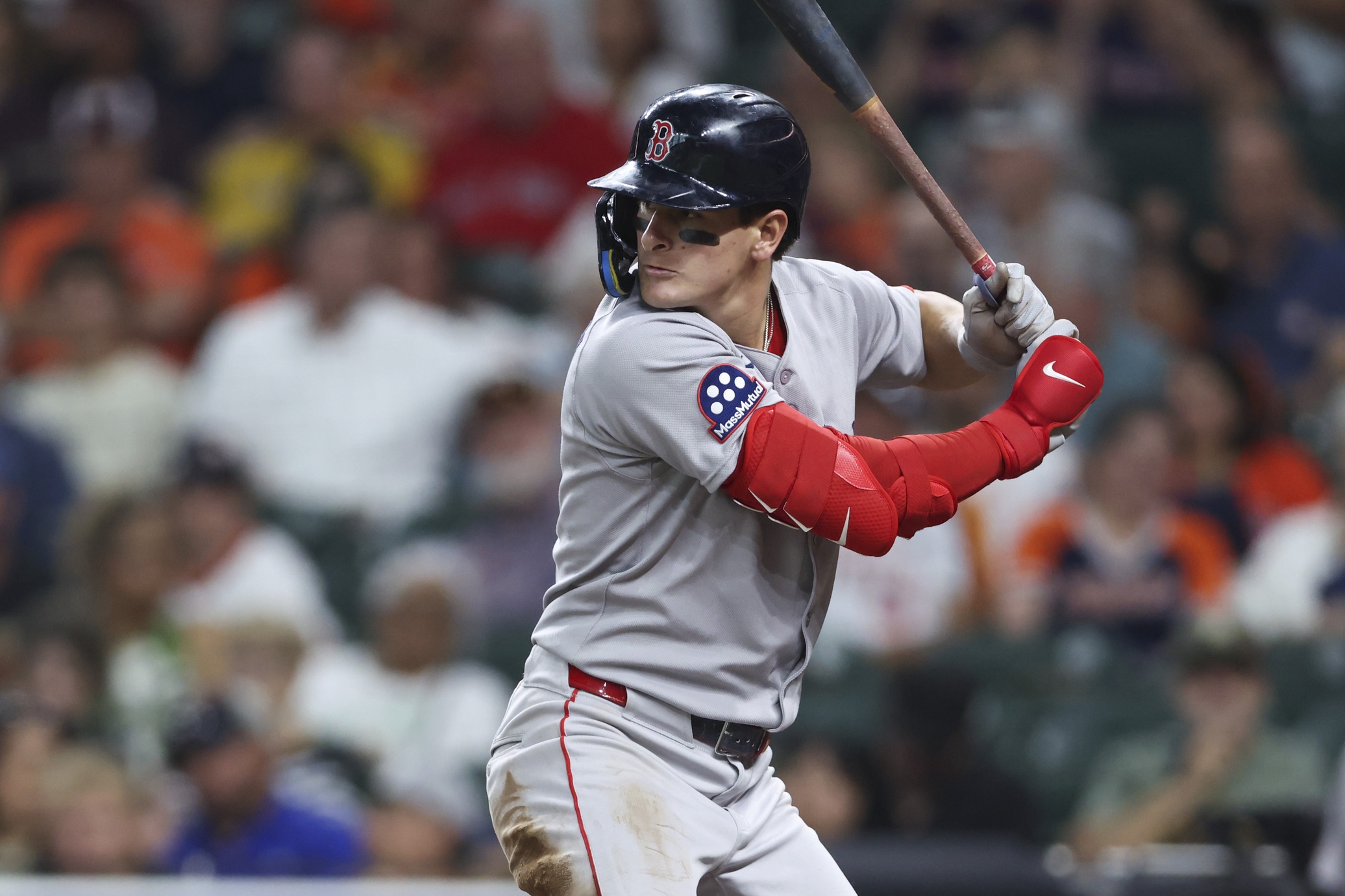Roman Anthony removed from Red Sox' Wild Card roster due to injury; Curtis Mead activated